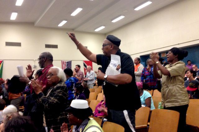 Last month, Farragut community members cheered for Reverend Taylor, who is in favor of pushing back the rezoning decision for two years